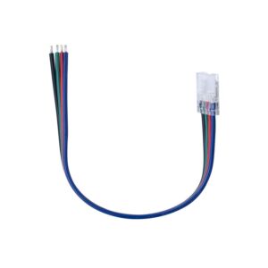 LED-Streifen Verbindungsstück Streifen zu Kabel 24V RGB COB IP20