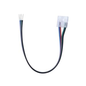 LED-Streifen Verbindungsstück Streifen zu Kabel 24V RGBW COB IP20