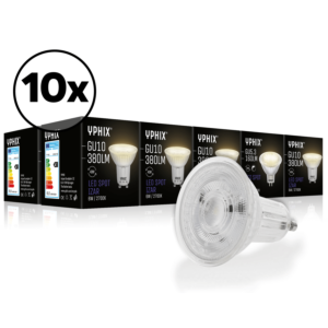 GU10 LED-Lampe Izar 10er-Pack 36° 4,7W 2700K