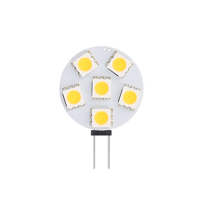 G4 (GU4) LEDLampe, 12 Volt, 0,6 Watt, flach (ersetzt 5 W) LEDdirect