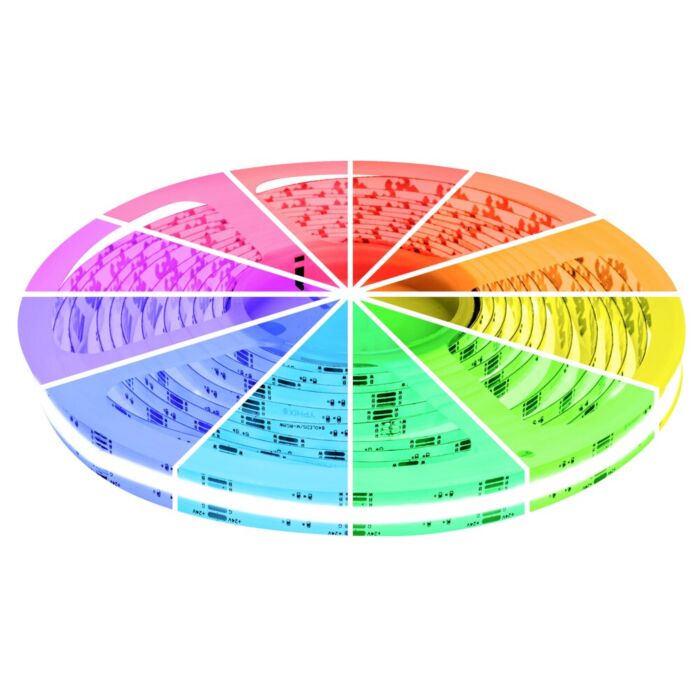 LED-Streifen 5m 24V RGB IP20 COB 840 LEDS 