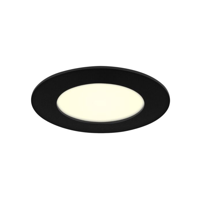 LED Downlight Premium Line 12cm schwarz 9W 3000K IP44 dimmbar